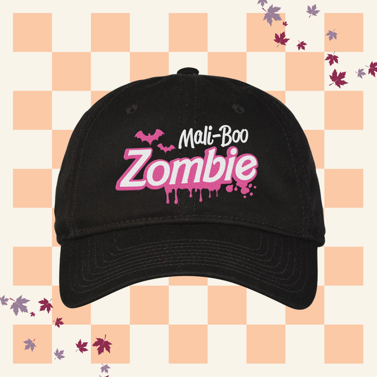 Mali-Boo Zombie Embroidered Classic Twill Cap