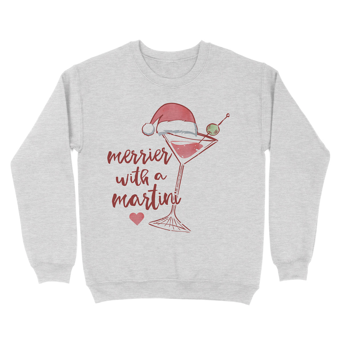 Merrier With A Martini Sweatshirt