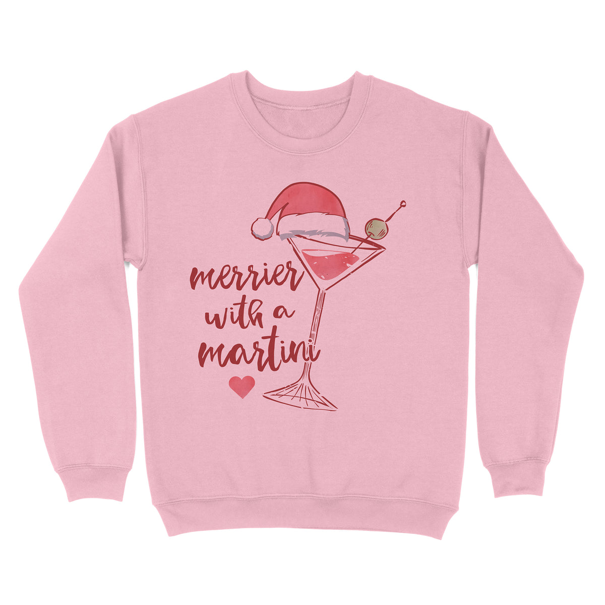 Merrier With A Martini Sweatshirt
