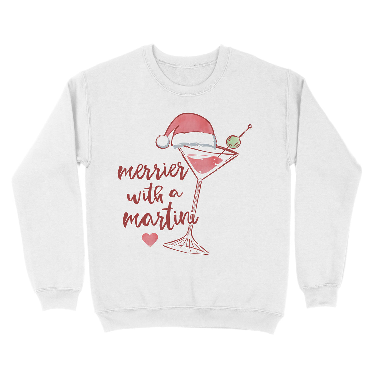 Merrier With A Martini Sweatshirt