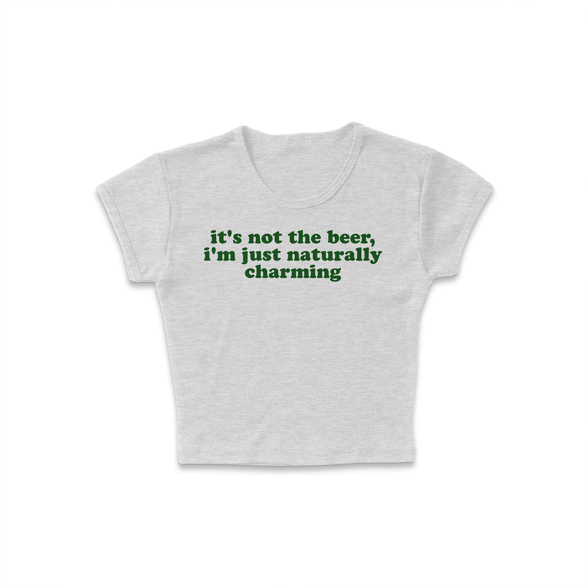 Naturally Charming Micro Rib Baby Tee