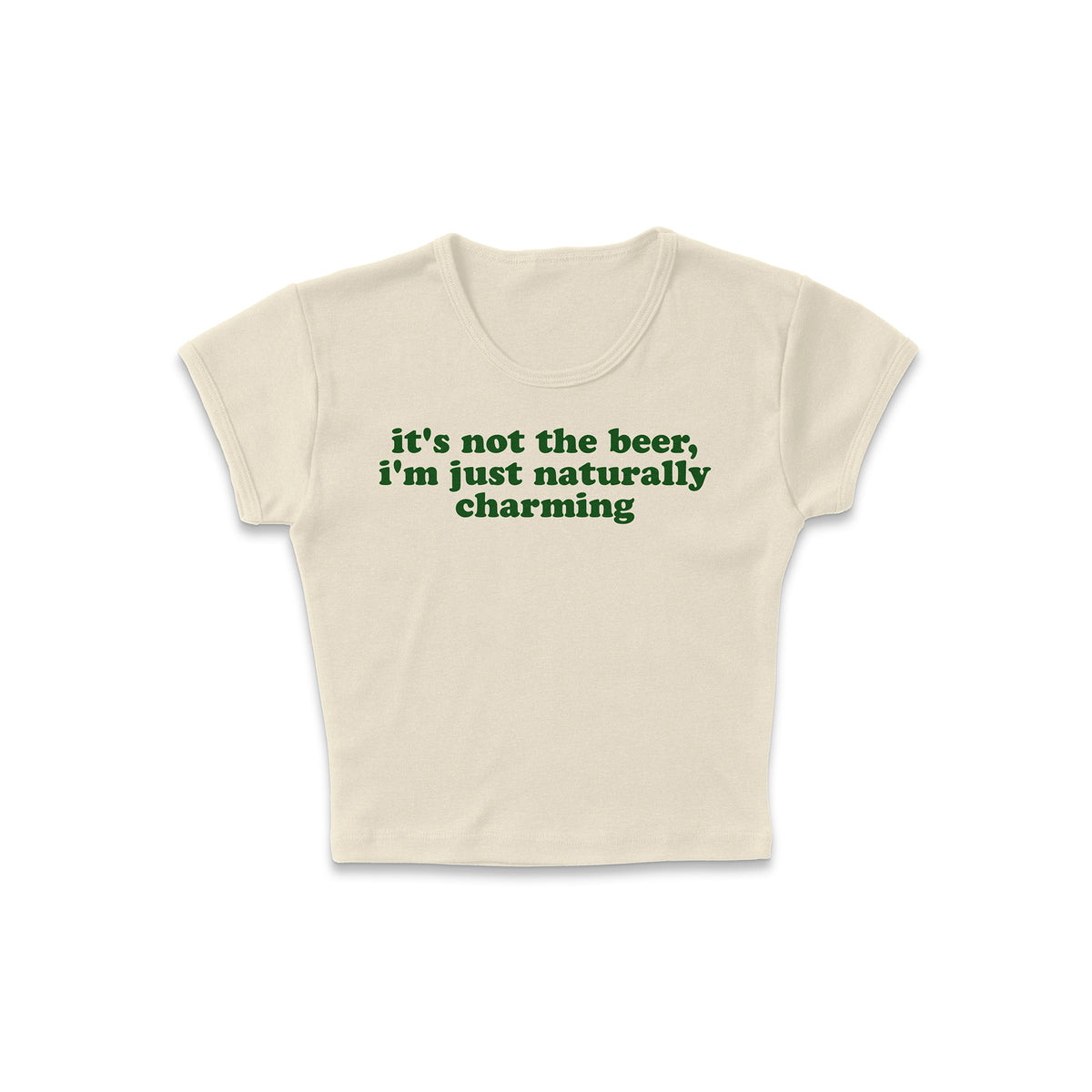 Naturally Charming Micro Rib Baby Tee