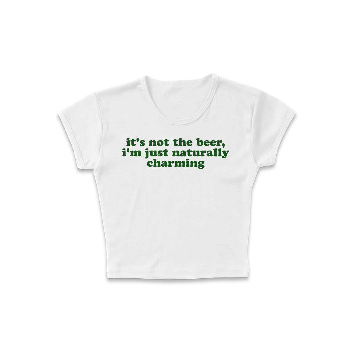Naturally Charming Micro Rib Baby Tee