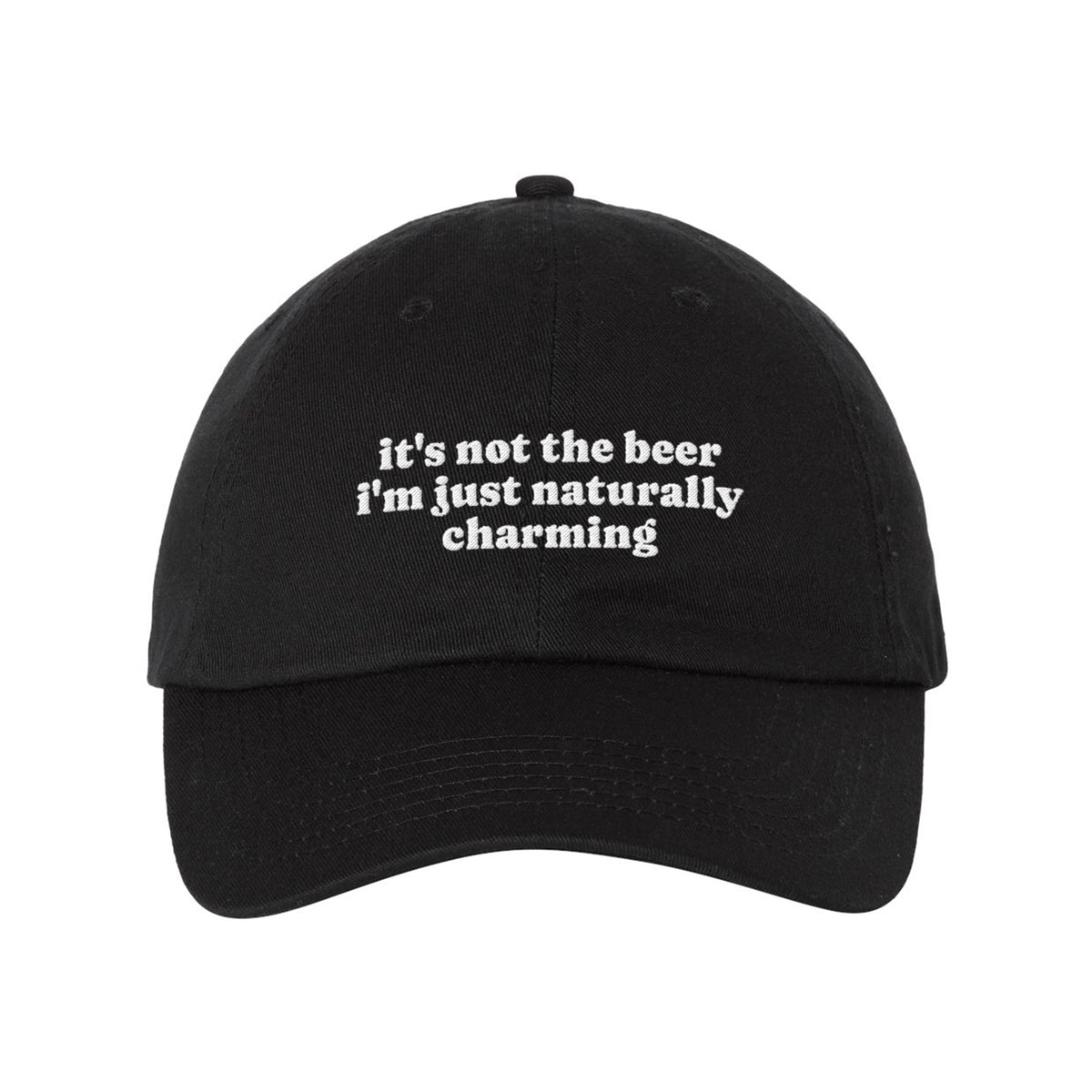 Naturally Charming Embroidered Bio-Washed Classic Dad Hat