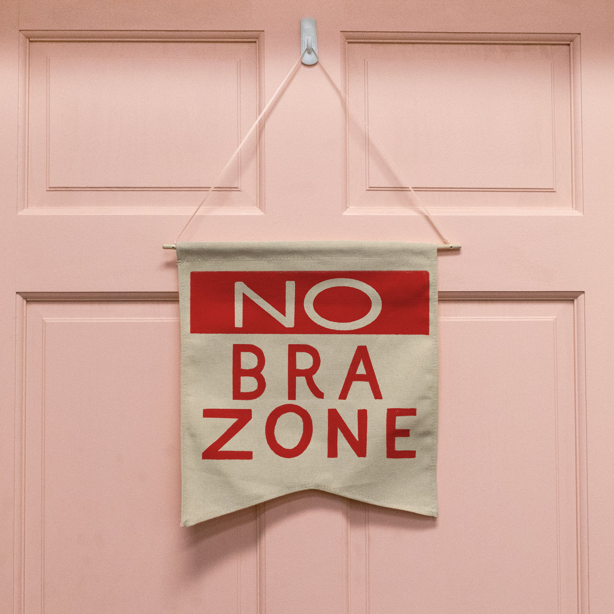 No Bra Zone Wall Hang
