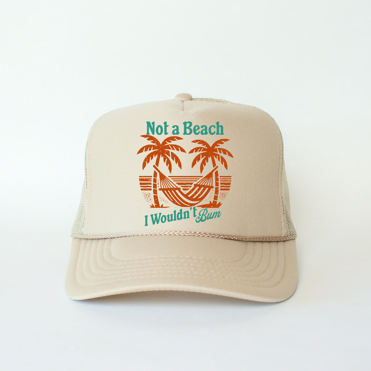 Not a Beach Mesh Back Trucker Hat