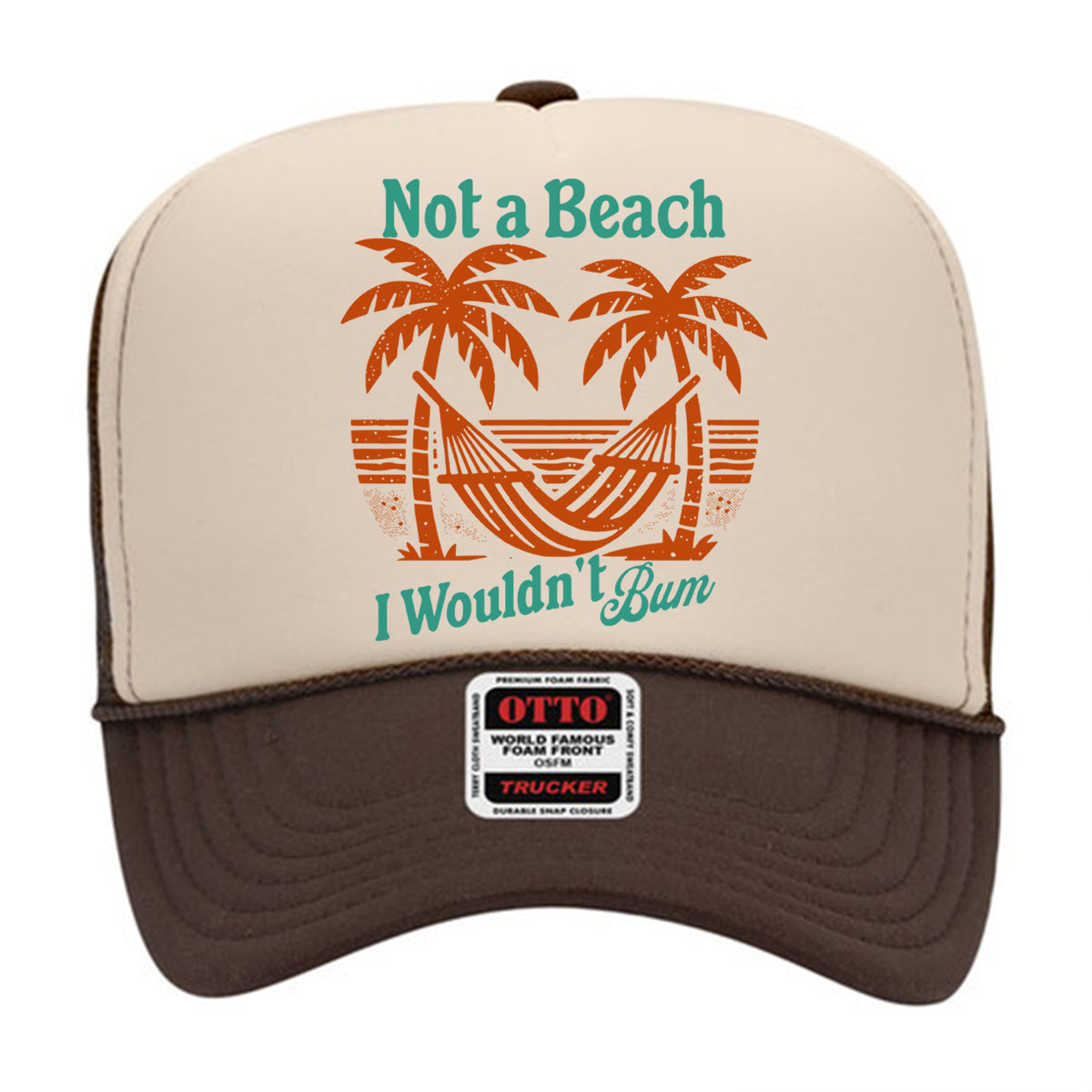 Not a Beach Mesh Back Trucker Hat