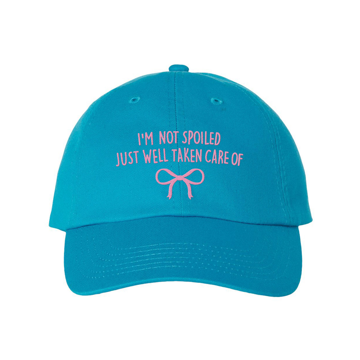Not Spoiled Embroidered Bio-Washed Classic Dad Hat