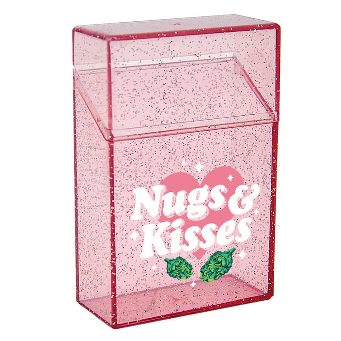 Nugs and Kisses Glitter Case