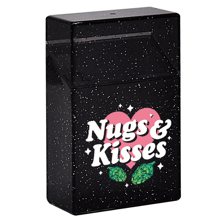 Nugs and Kisses Glitter Case