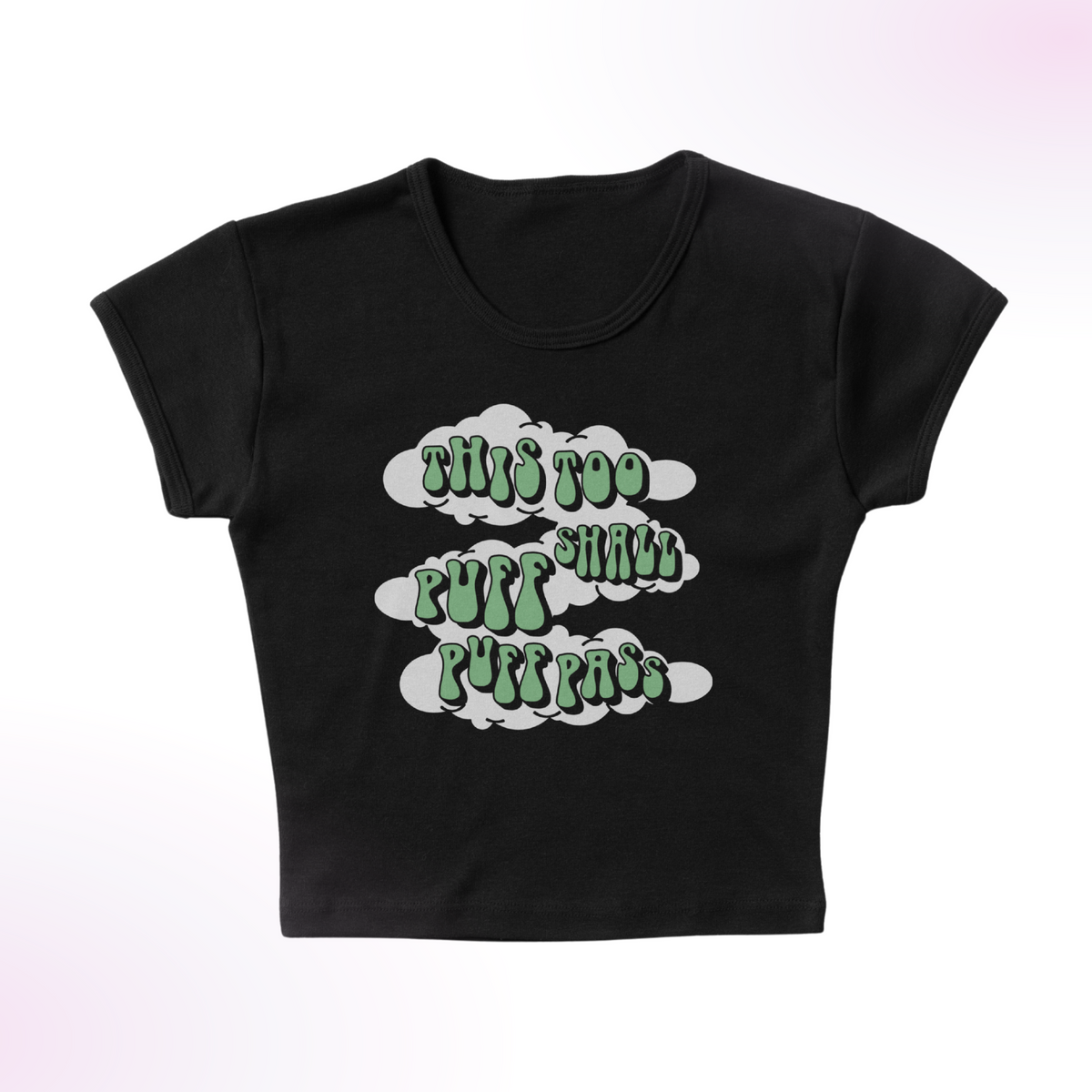 Shall Pass Micro Rib Baby Tee