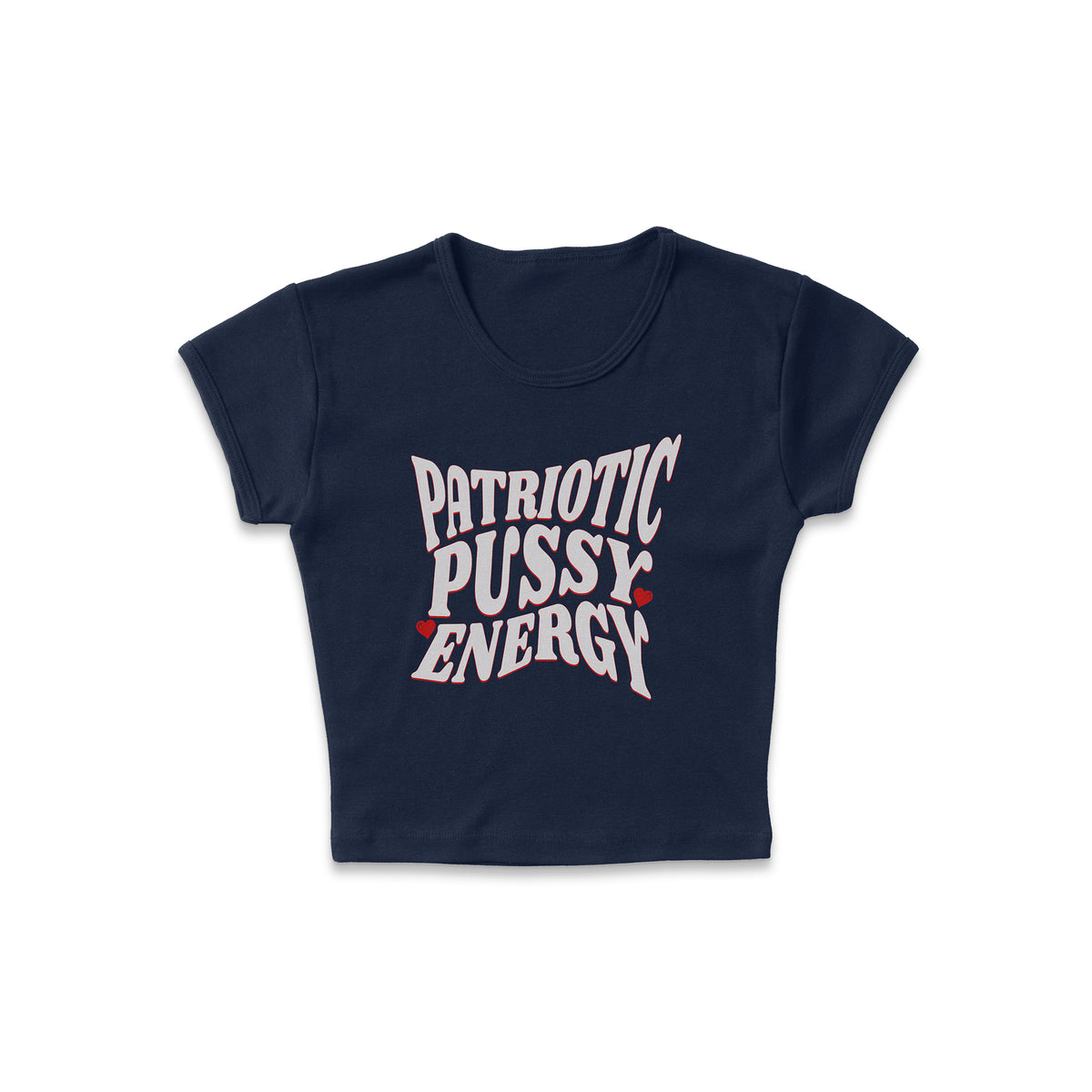 Patriotic Energy Micro Rib Baby Tee