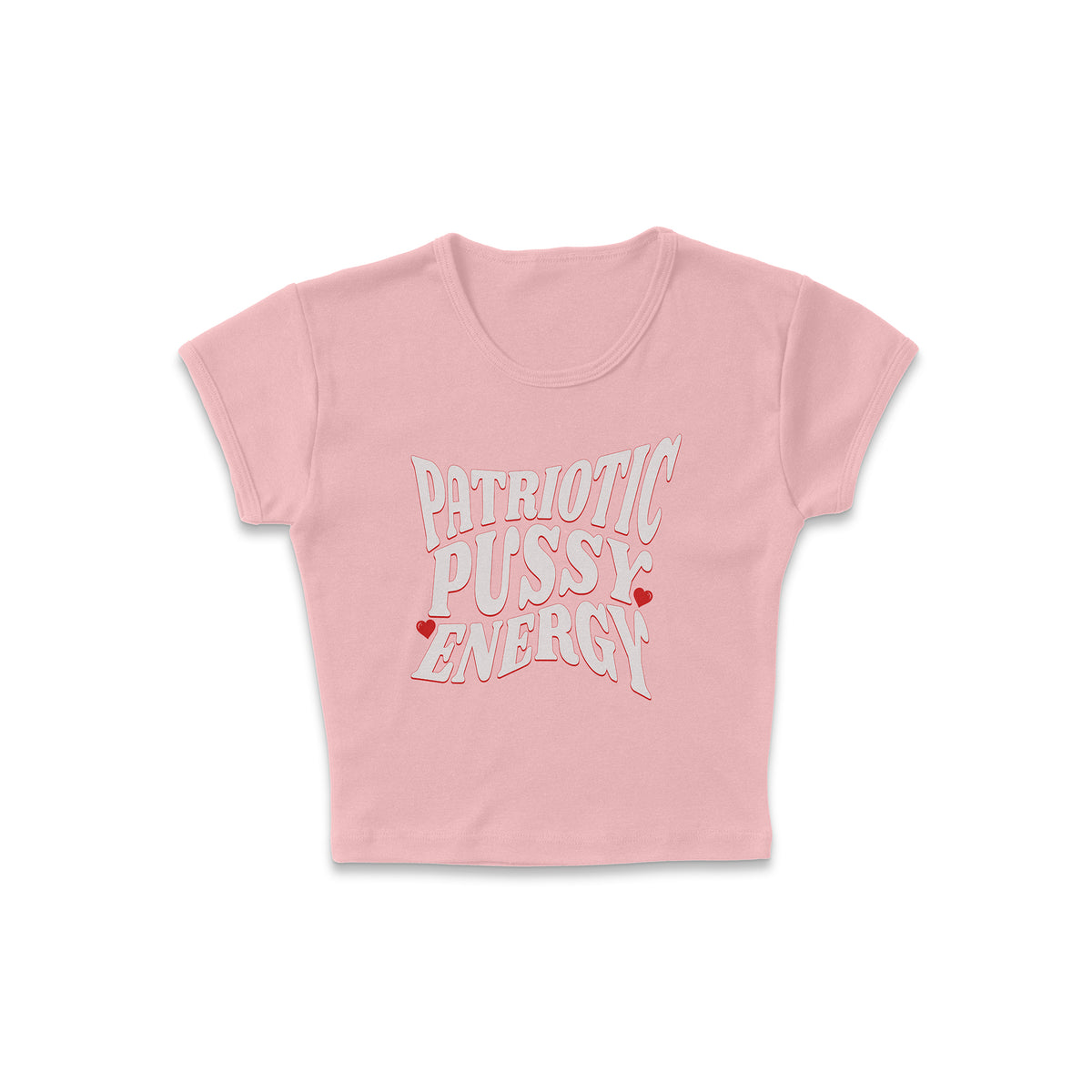 Patriotic Energy Micro Rib Baby Tee