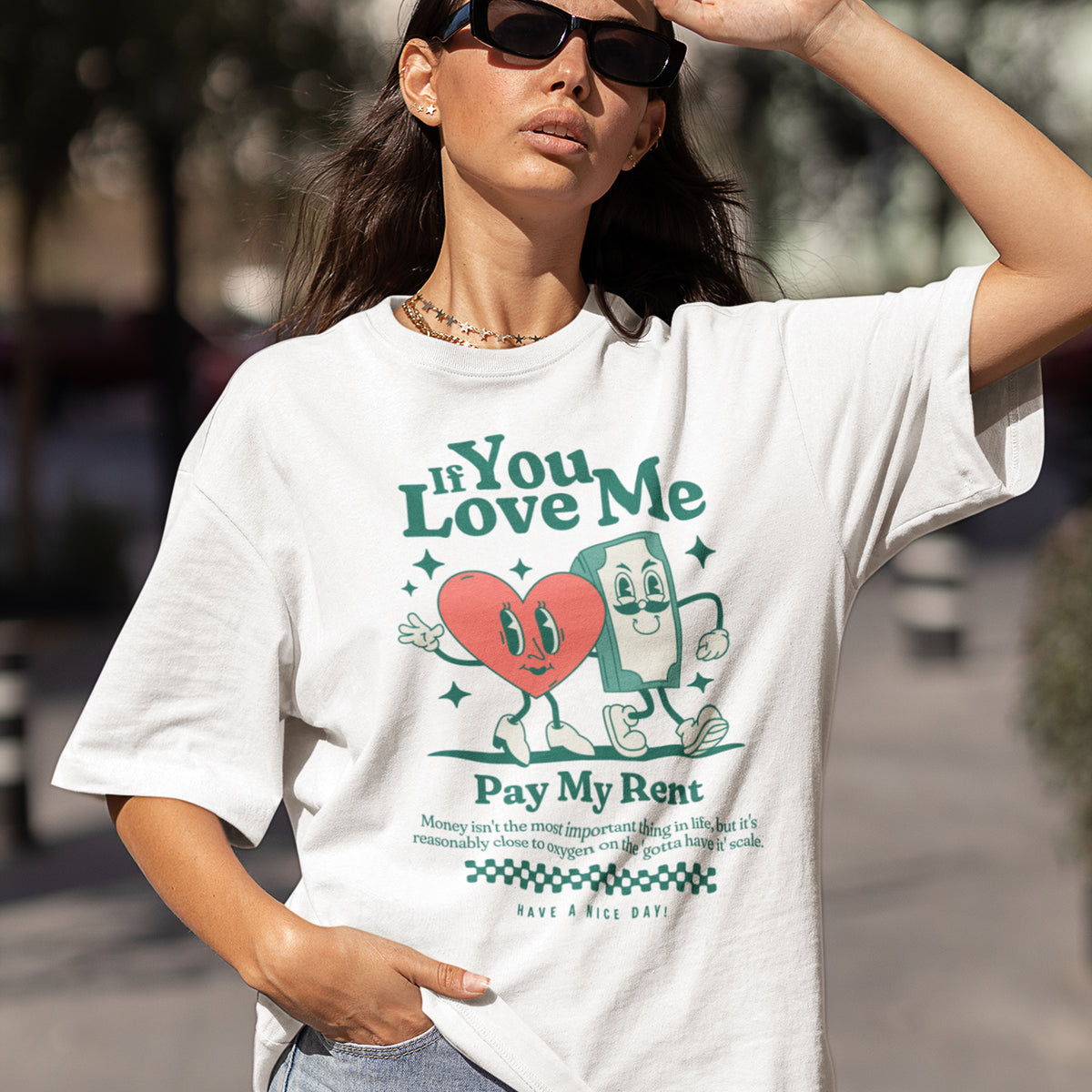 Pay My Rent Heavyweight Shirt