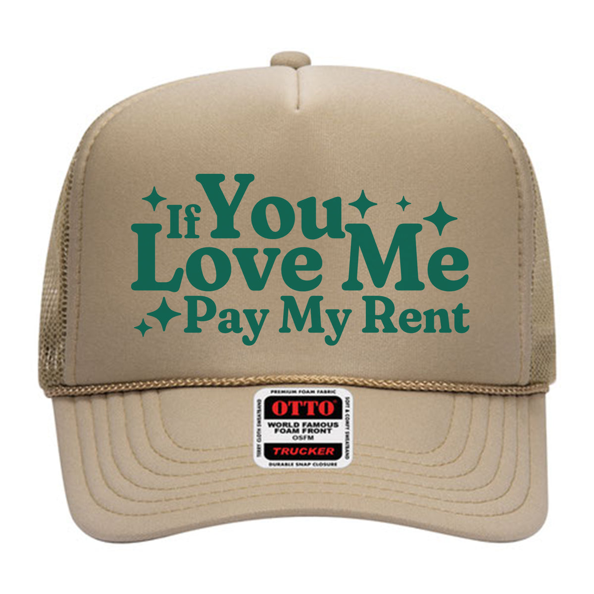 Pay My Rent Mesh Back Trucker Hat