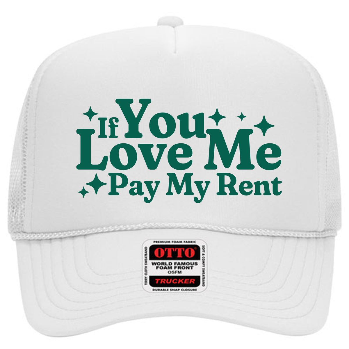 Pay My Rent Mesh Back Trucker Hat