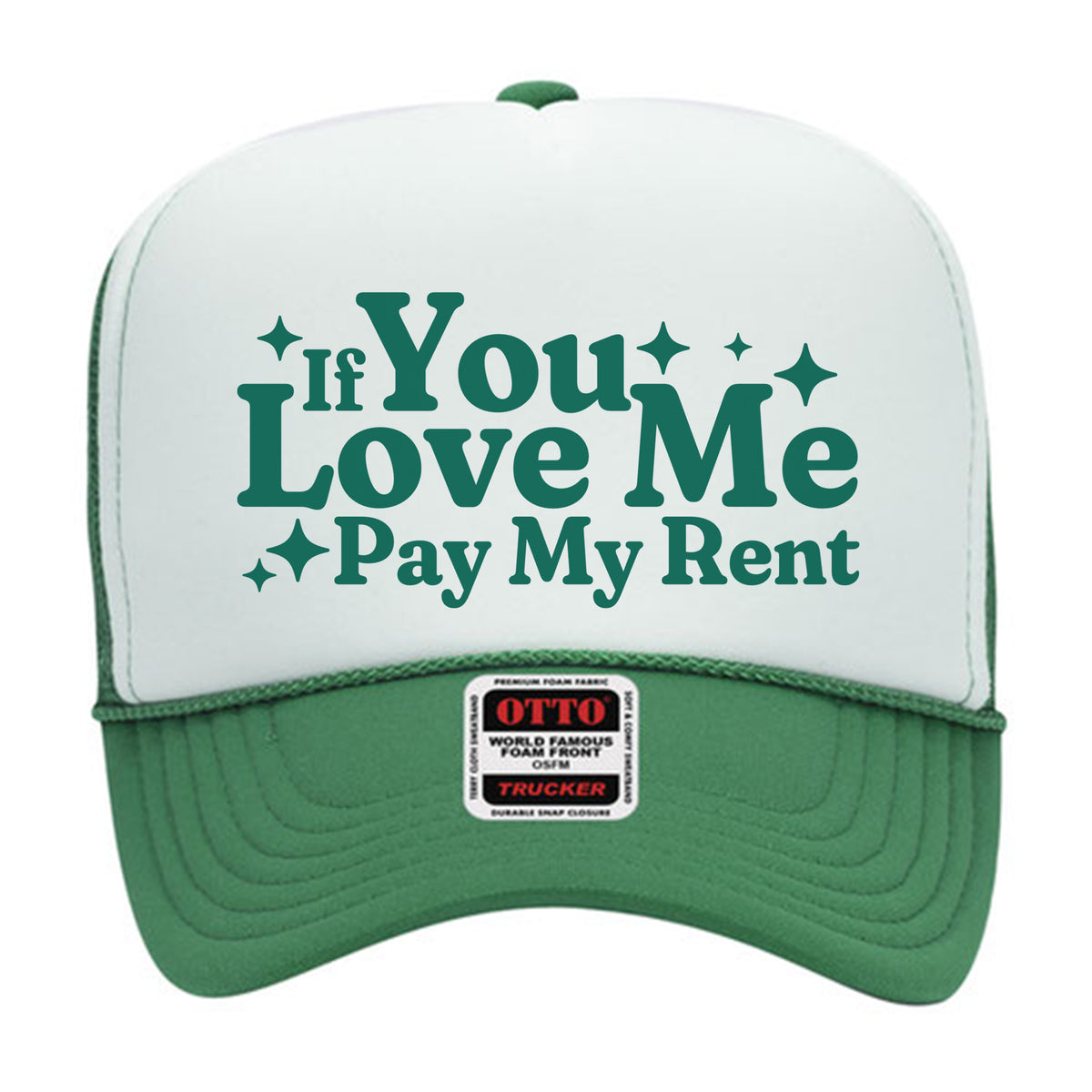 Pay My Rent Mesh Back Trucker Hat