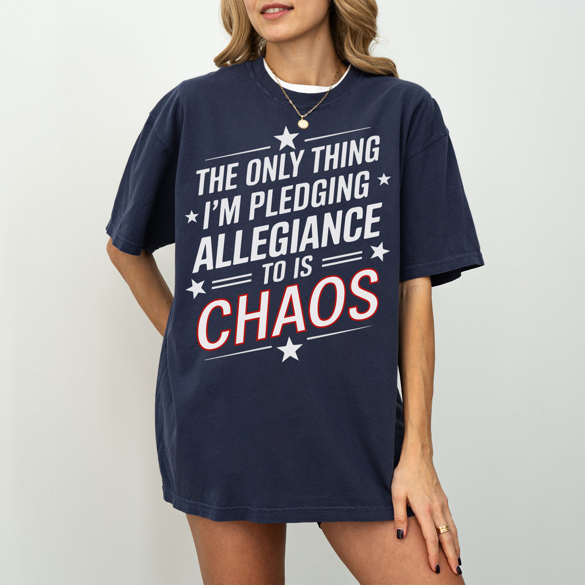 Pledge Allegiance To Chaos Shirt