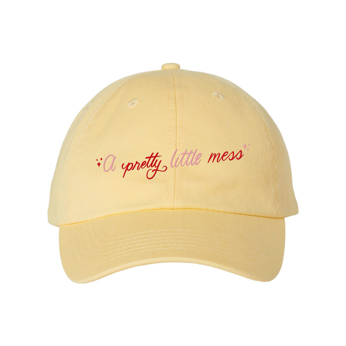 Pretty Little Mess Embroidered Bio-Washed Classic Dad Hat