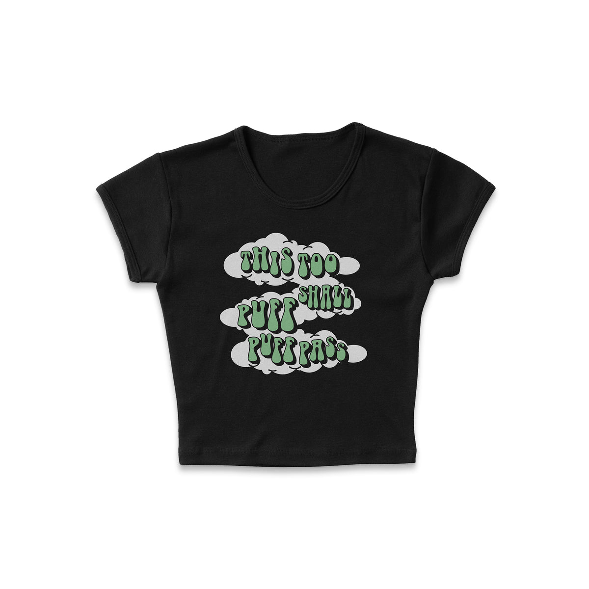 Shall Pass Micro Rib Baby Tee