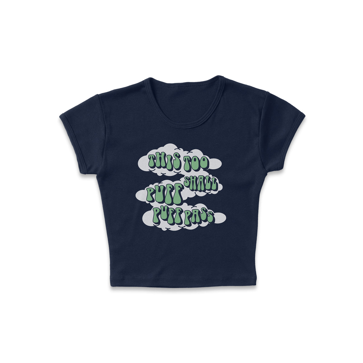 Shall Pass Micro Rib Baby Tee