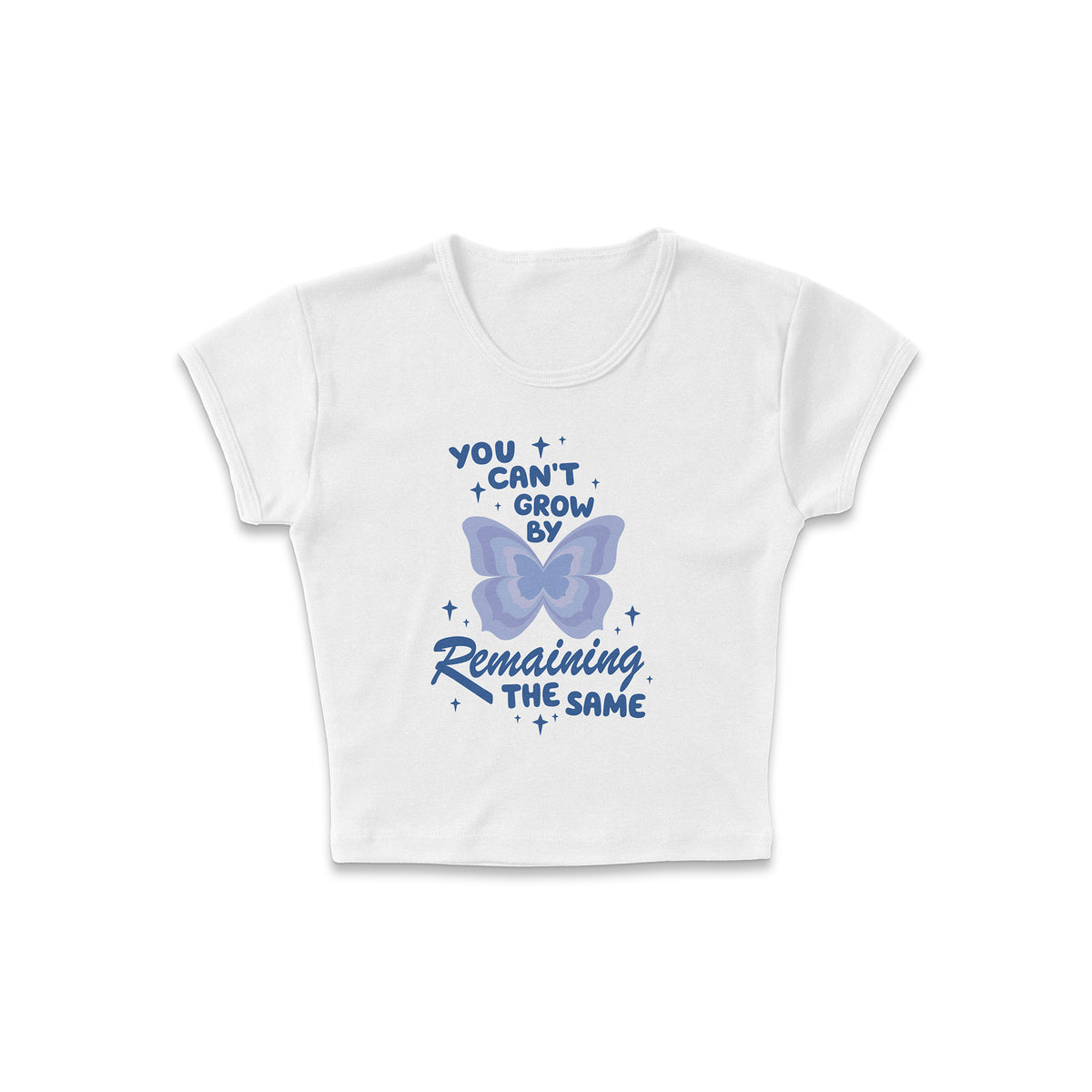 Remain the Same Micro Rib Baby Tee