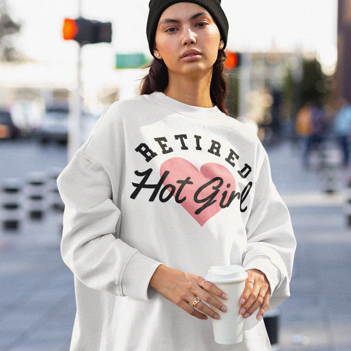Retired Hot Girl Sweatshirt
