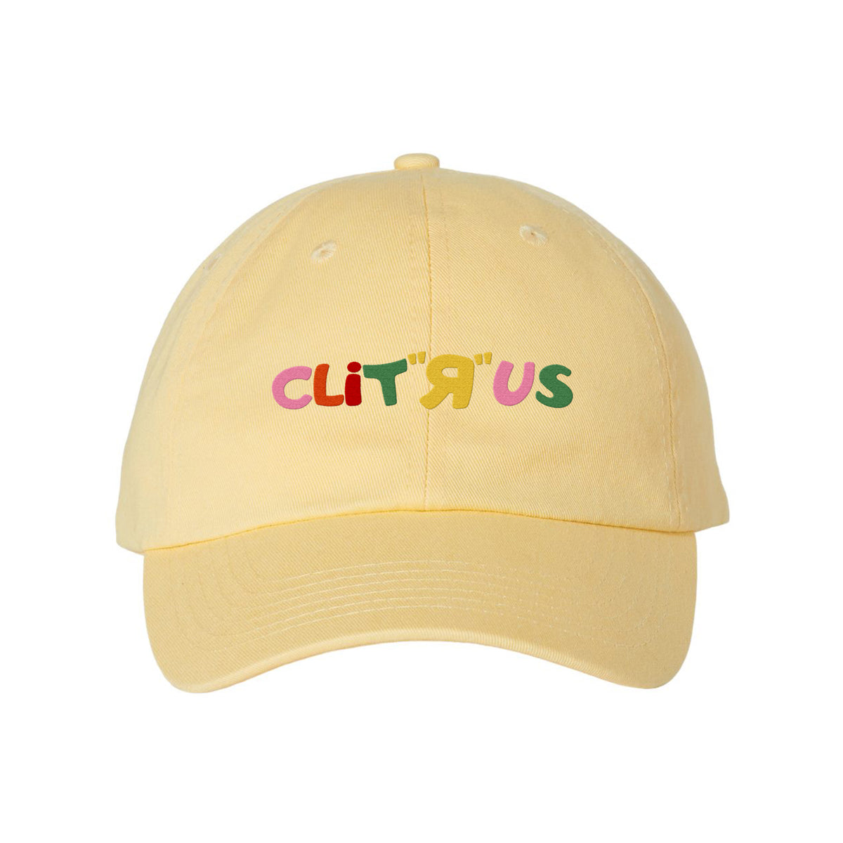 Retro Female Embroidered Bio-Washed Classic Dad Hat