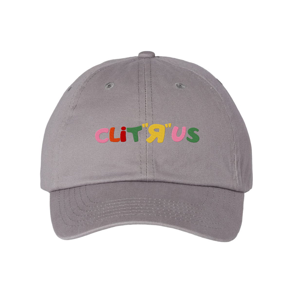 Retro Female Embroidered Bio-Washed Classic Dad Hat