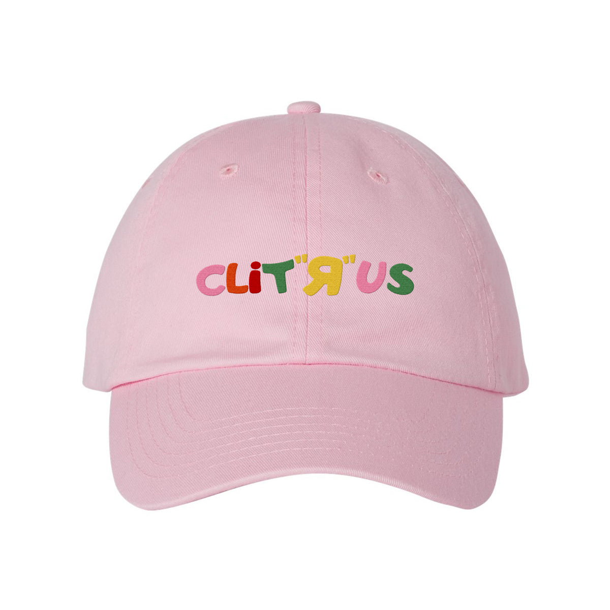 Retro Female Embroidered Bio-Washed Classic Dad Hat