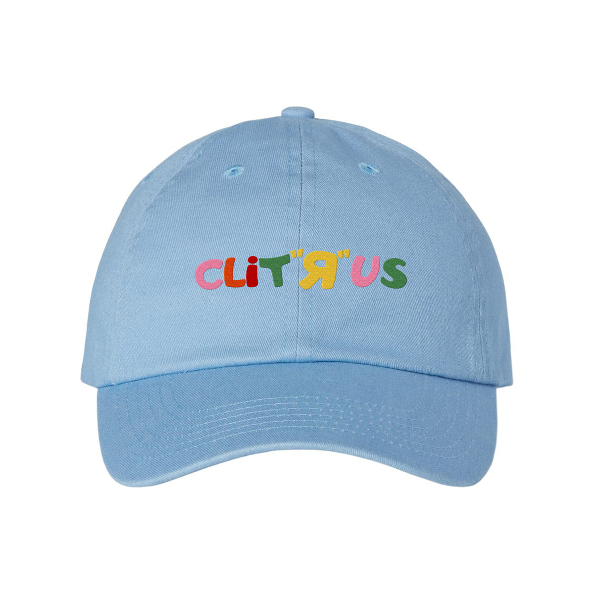 Retro Female Embroidered Bio-Washed Classic Dad Hat