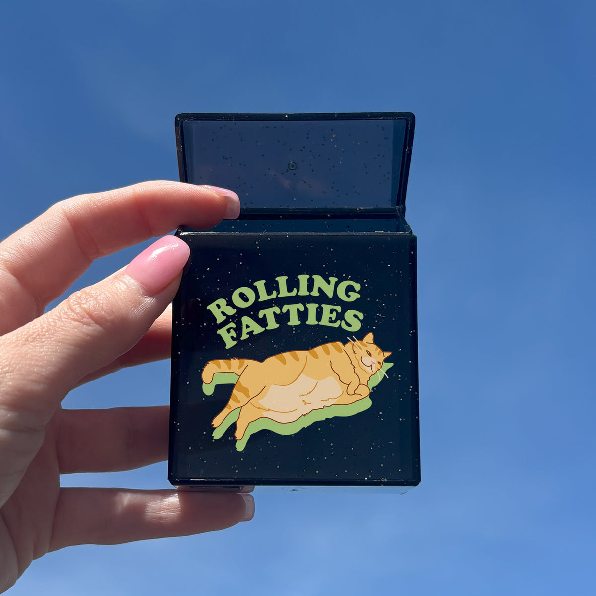 Rolling Fatties Glitter Case