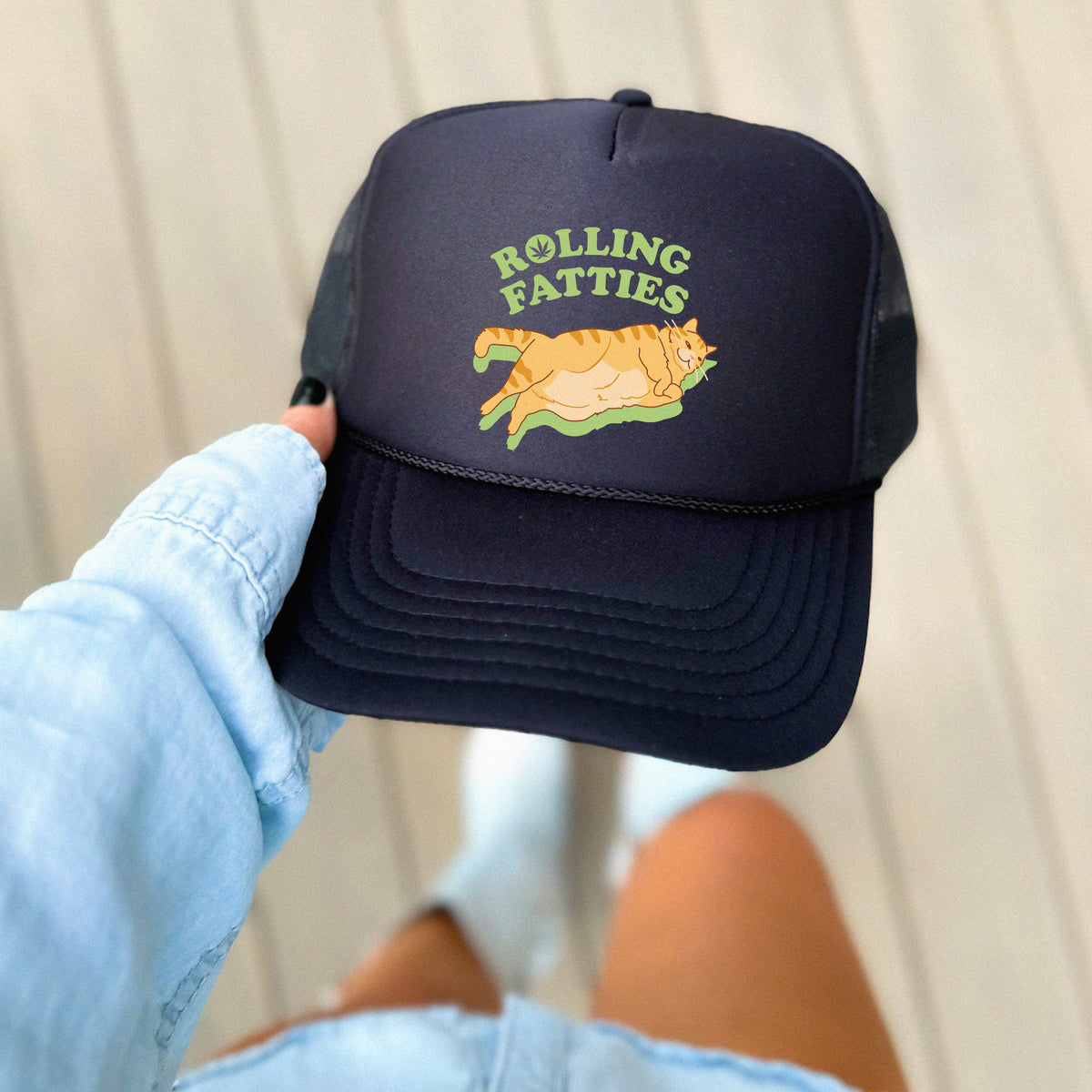 Rolling Fatties Mesh Back Trucker Hat