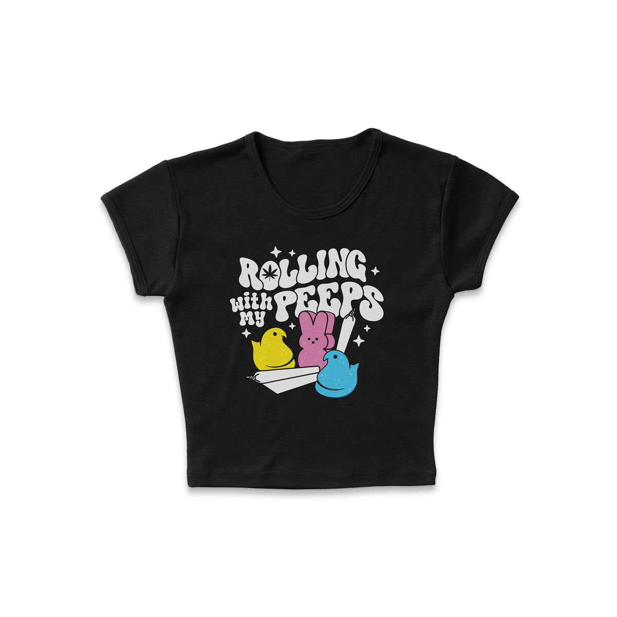Rolling Goodies Micro Rib Baby Tee