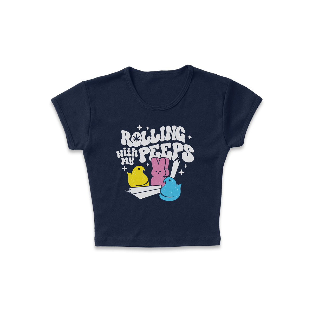 Rolling Goodies Micro Rib Baby Tee