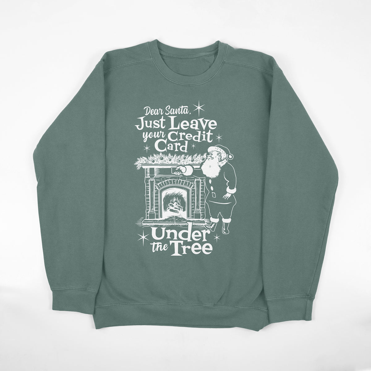 Santa&#39;s Credit Card Sweatshirt