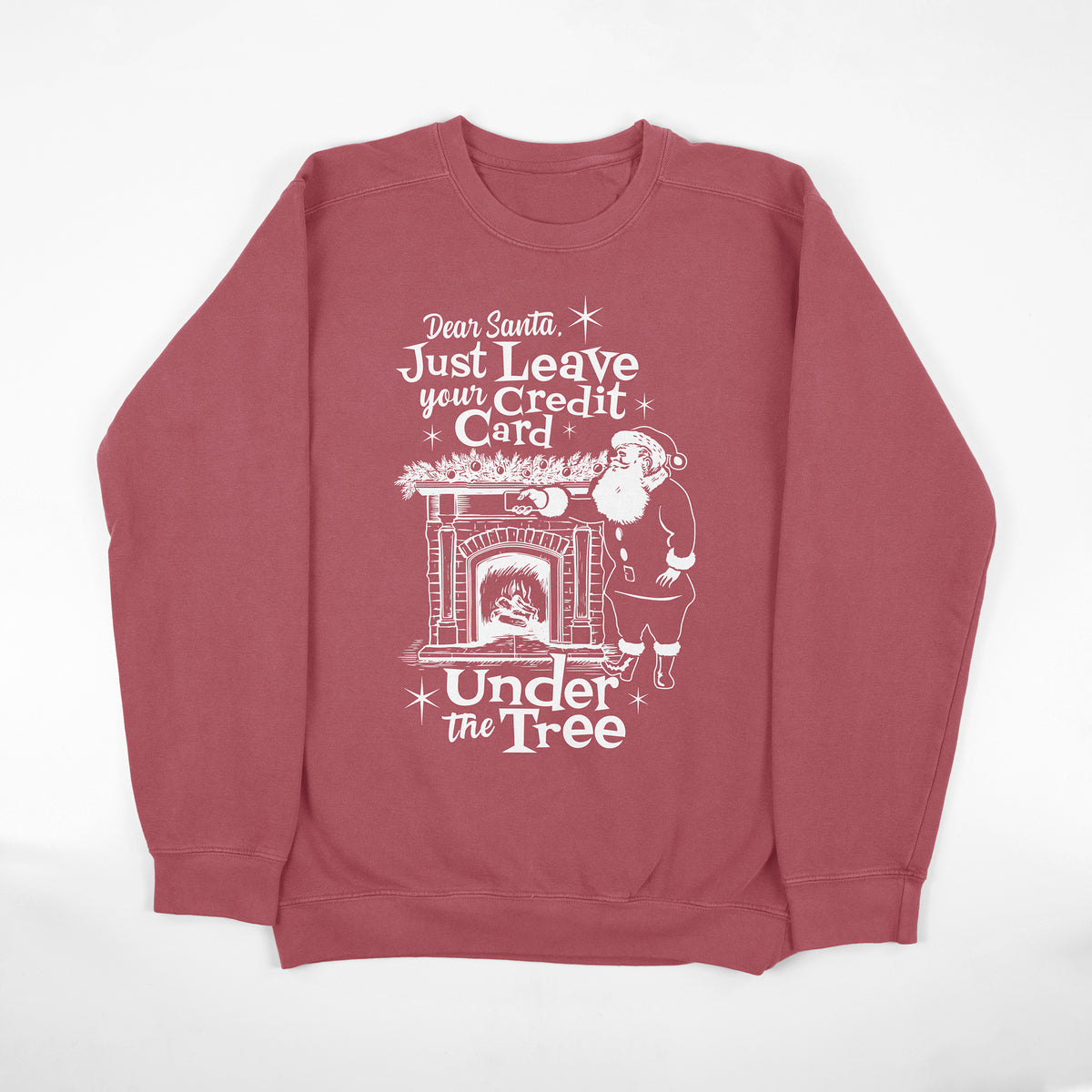 Santa&#39;s Credit Card Sweatshirt