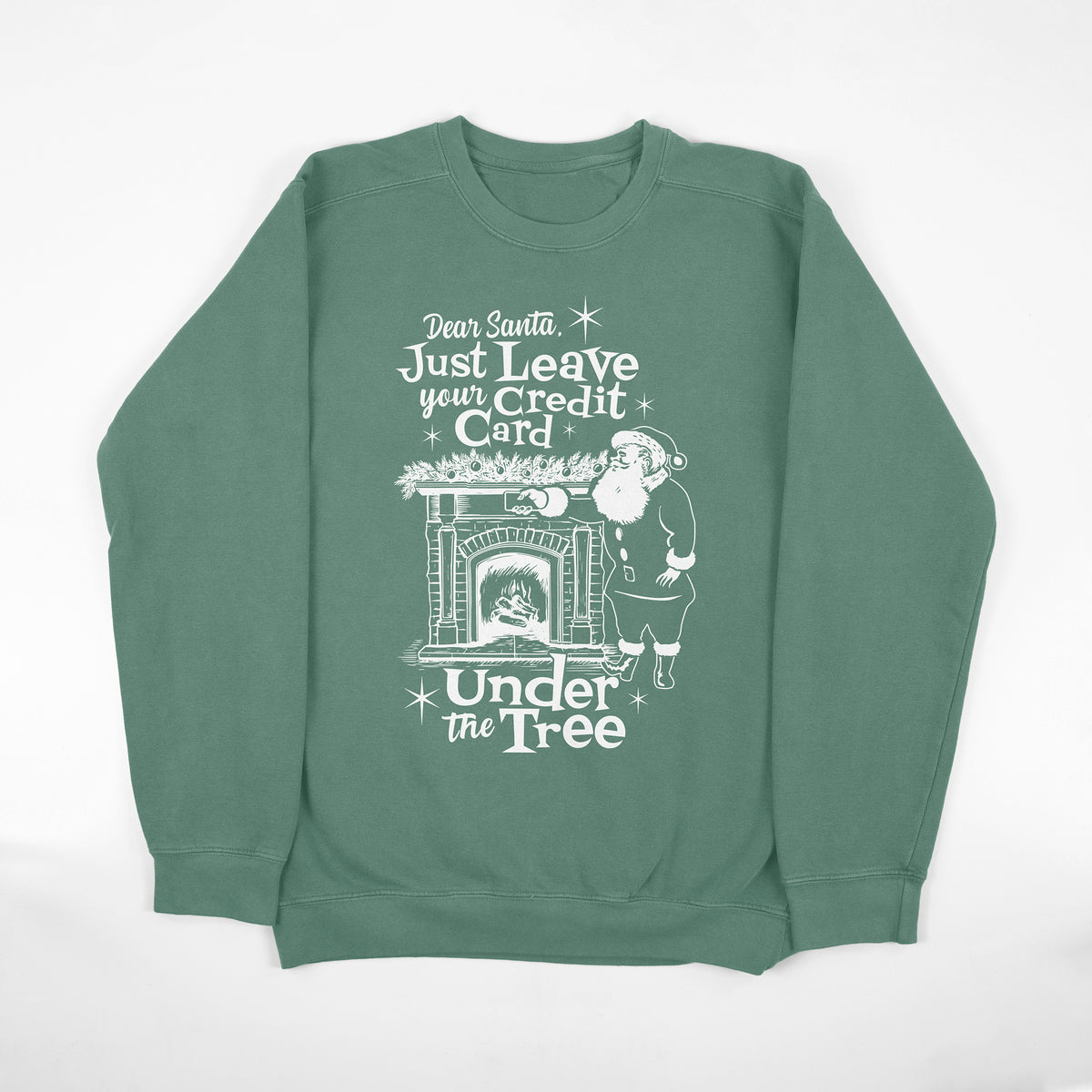 Santa&#39;s Credit Card Sweatshirt