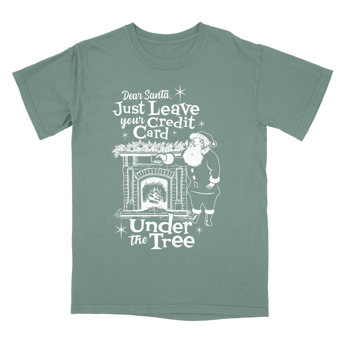 Santa&#39;s Credit Card Shirt