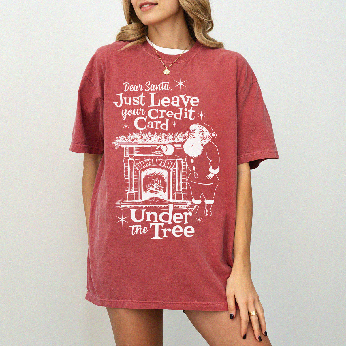 Santa&#39;s Credit Card Shirt