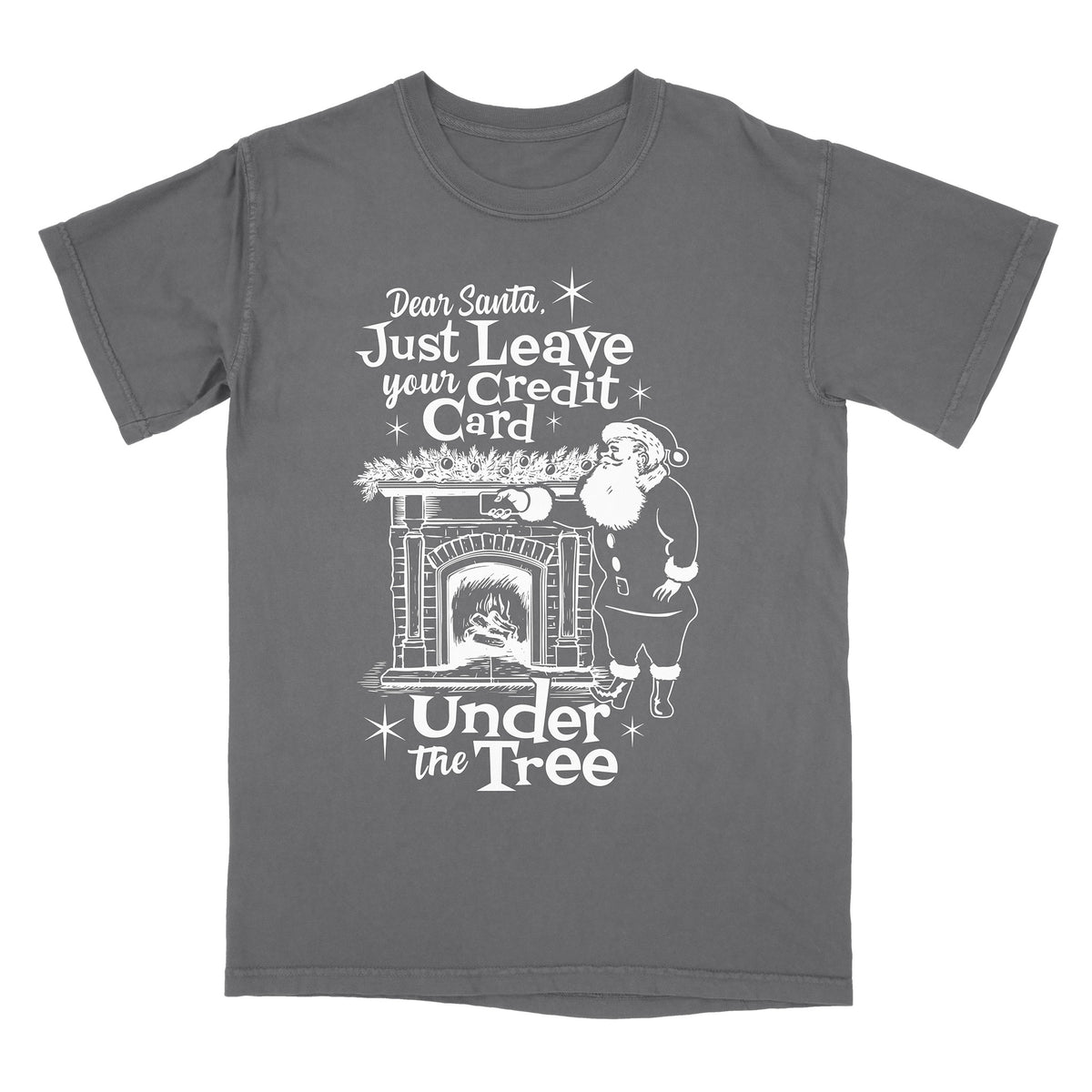 Santa&#39;s Credit Card Shirt