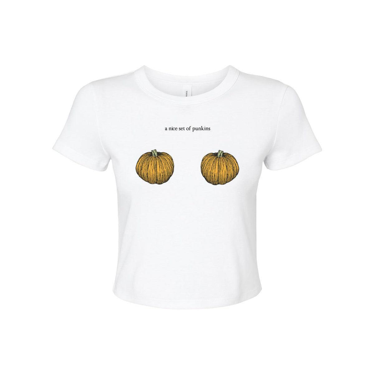 Set of Punkins Micro Rib Baby Tee