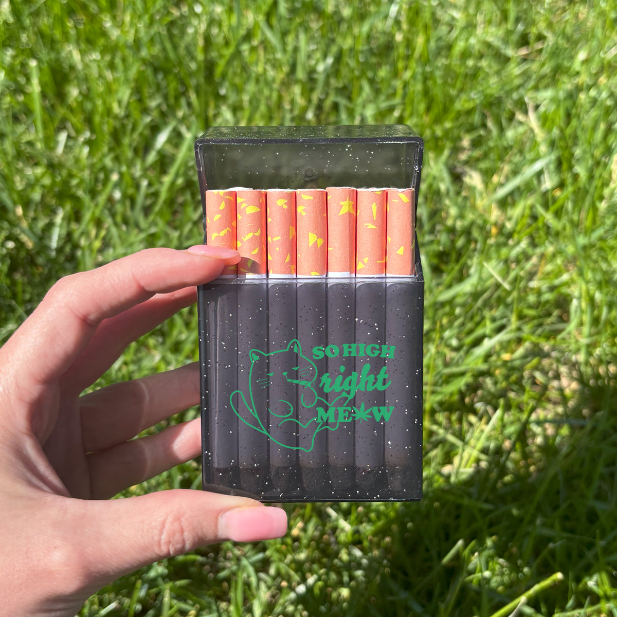 So High Right Meow Glitter Case