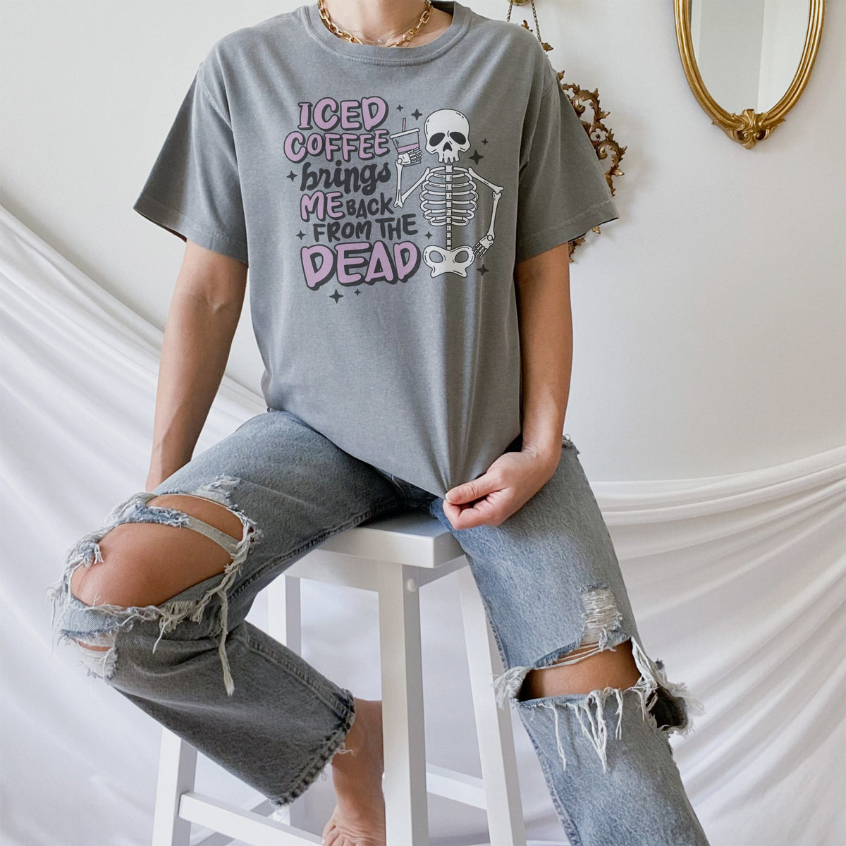 Spooky Iced Coffee Shirt