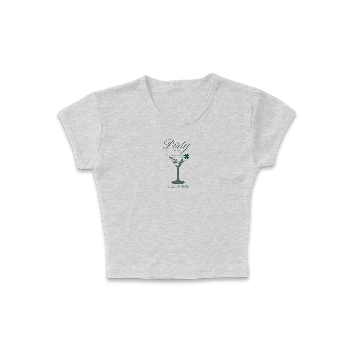 Tini Bit Lucky Micro Rib Baby Tee