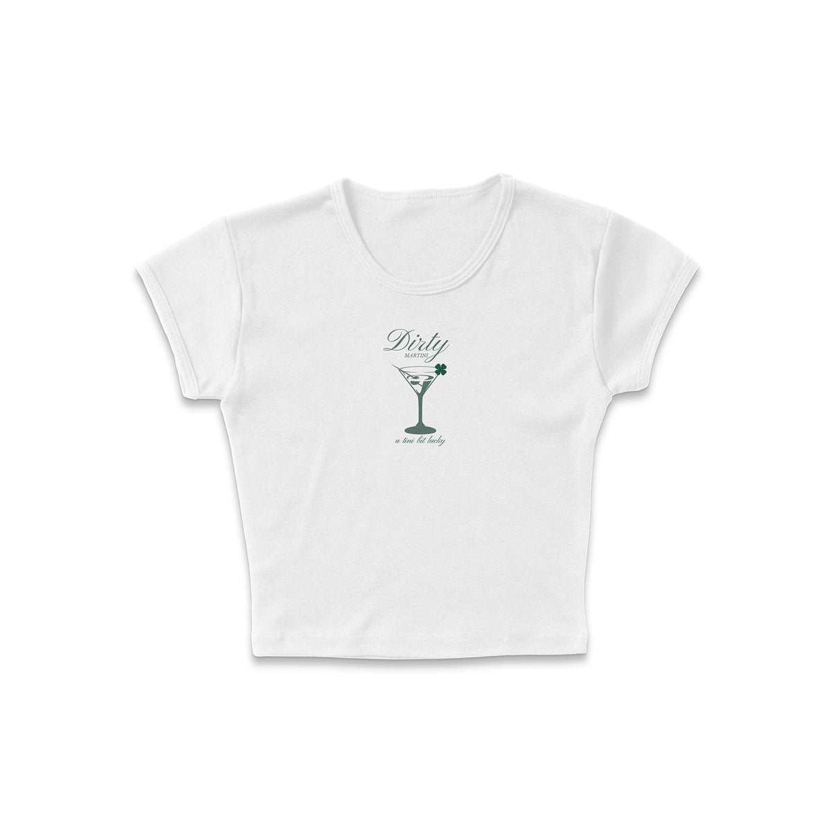 Tini Bit Lucky Micro Rib Baby Tee