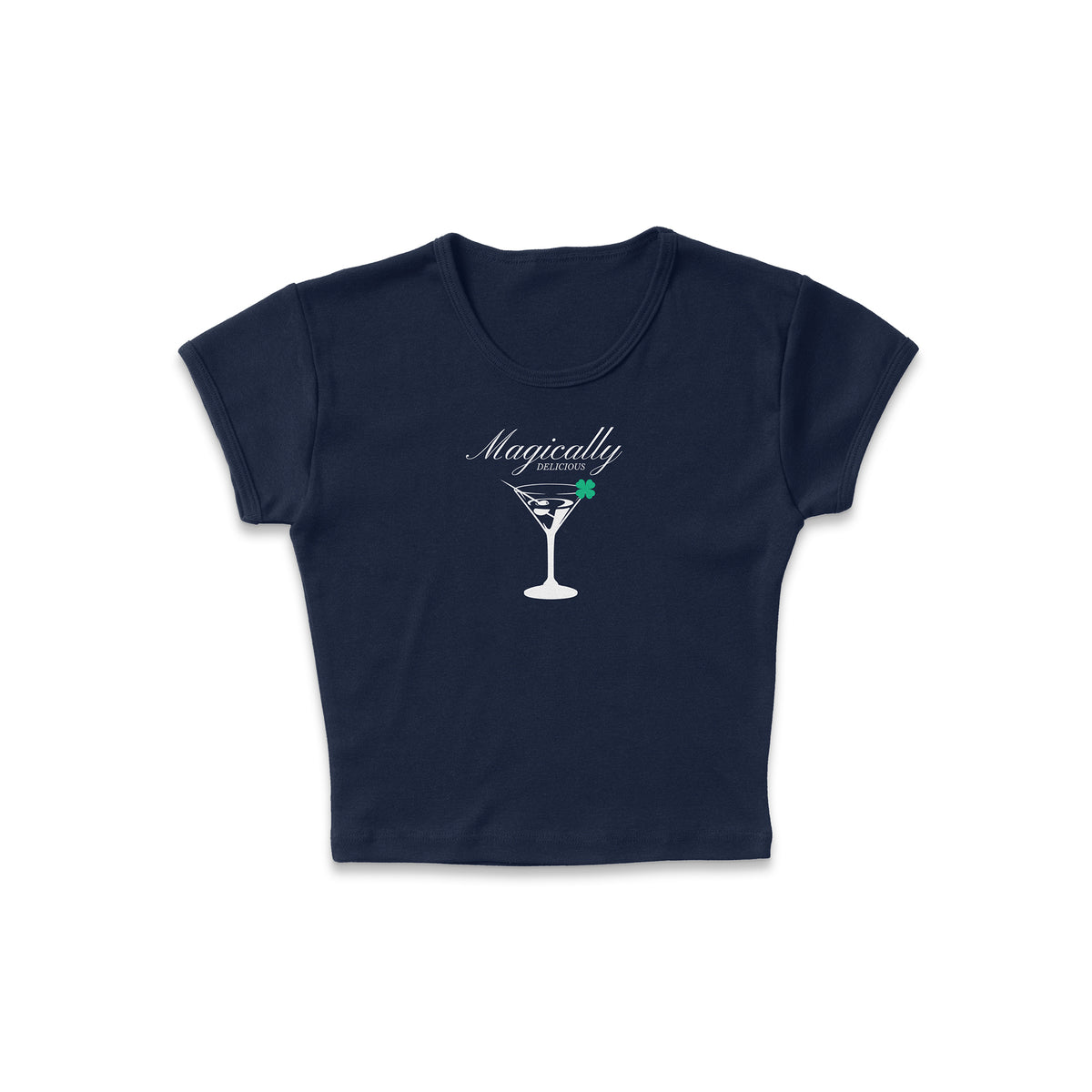 Tini Magically Delicious Micro Rib Baby Tee
