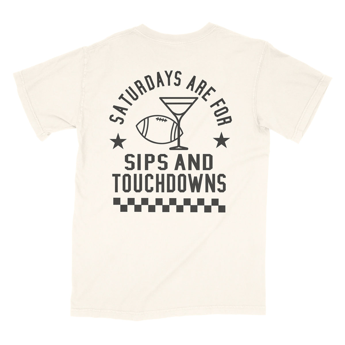 Touchdown Drinks Front And Back Shirt