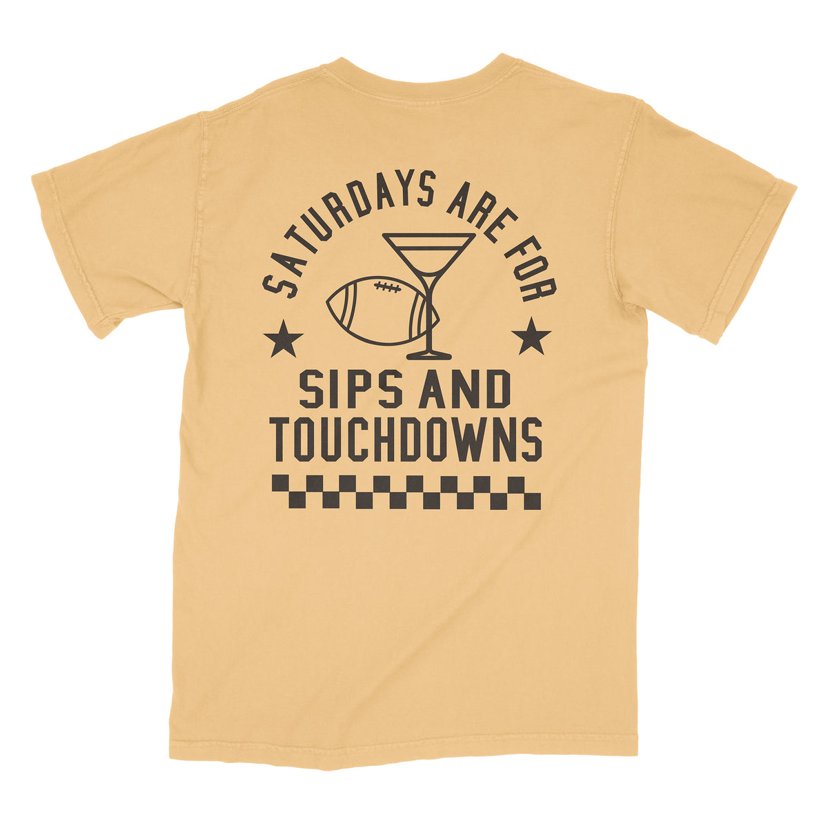 Touchdown Drinks Front And Back Shirt