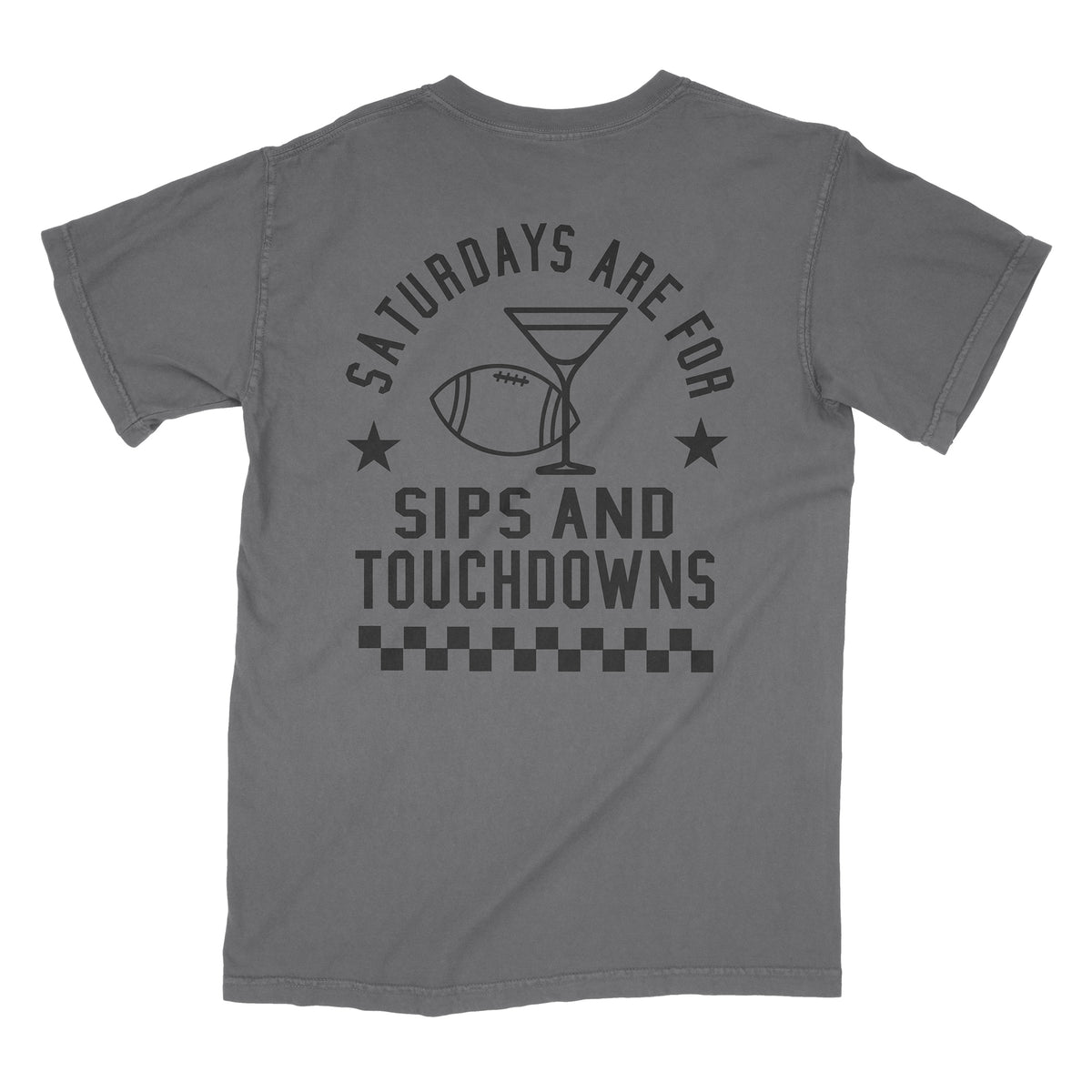 Touchdown Drinks Front And Back Shirt